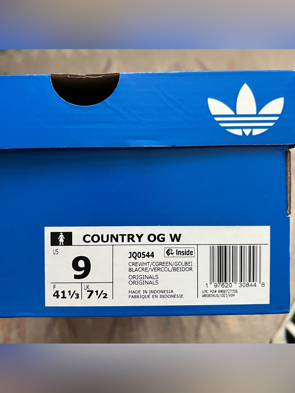 Adidas Originals Country OG Women's Sneakers JQ0544 - Picture 2 of 10